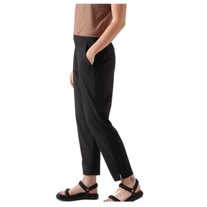 Athleta Brooklyn Ankle Pant Black size 8